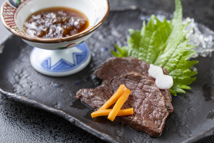 鹿肉のロースト