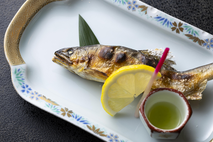 鮎の塩焼き